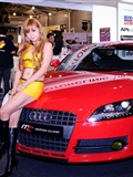 Super import night beauty car model photo domestic sexy beauty(7)